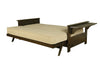 Jozie Studio Sleeper — Full / Graystone / #8000 Taber Cashmere Mattress