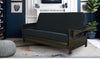 Jozie Studio Sleeper — Full / Graystone / #8000 Taber Indigo Mattress
