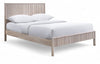 Kivo Solid Wood Bed — Queen / Natural