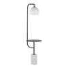 Symbol 66" Metal Floor Lamp With Side Table