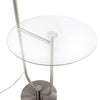 Trombone Floor Lamp with Table
