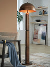 Wendfield Floor Lamp - Antique Copper Finish