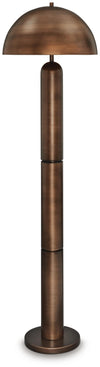 Wendfield Floor Lamp - Antique Copper Finish