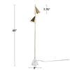 Cone 65" Metal Floor Lamp