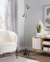 Cone 65" Metal Floor Lamp