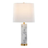 Marbella 26" Marble Table Lamp - Set of 2