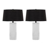 Petra 26" Polyresin Table Lamp - Set of 2