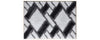 Rug Black/White Mateos Shag 8' X 10'