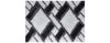 Rug Black/White Mateos Shag