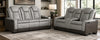 Power Recliner With Power Headrest Merida Stone