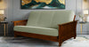 Alexa Studio Sleeper — Full / Black Walnut / #8000 Monte Toro Pistachio Mattress