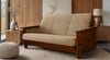 Alexa Studio Sleeper — Full / Black Walnut / #8000 Natural Beauty Taupestone Mattress