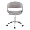 Curvo Upholstered 5-Star Task Chair