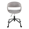 Curvo Upholstered 4-Star Task Chair