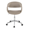 Curvo Upholstered 5-Star Task Chair