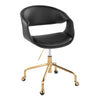 Curvo Upholstered 4-Star Task Chair