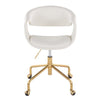 Curvo Upholstered 4-Star Task Chair
