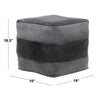 Cobbler Canvas Pouf