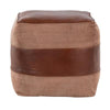 Cobbler Canvas Pouf