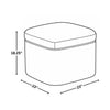 Cube Storage Ottoman