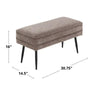 Neapolitan Storage Bench