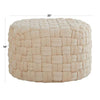 Braided Round 24" Ottoman