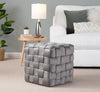 Braided Square 16" Ottoman