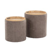 Tray Nesting Ottoman Set