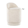 Marla 18" Upholstered Vanity Stool
