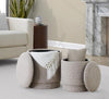 Marla Upholstered Ottoman 2-piece Set