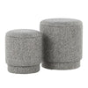 Marla Upholstered Ottoman Set