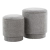 Marla Upholstered Ottoman Set
