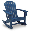Sundown Shores Outdoor Rocking Chair - Blue