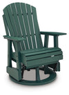 Shell Beach Outdoor Swivel Glider Chair