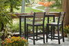 Shoreline Beach Outdoor Counter Table and 2 Barstools