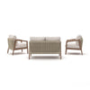 Nature Lane Outdoor Sofa/Chairs/Table (Set of 4)
