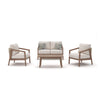 Nature Lane Outdoor Sofa/Chairs/Table (Set of 4)