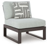 Beachloft 4-Piece Outdoor Sectional - Black/Gray (P490P7)