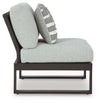 Beachloft 4-Piece Outdoor Sectional - Black/Gray (P490P7)