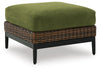 Horizon Hall Outdoor Ottoman with Cushion