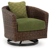 Horizon Hall Outdoor Swivel Lounge Chair with Cushion