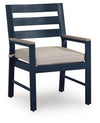East Beach Outdoor Arm Chair with Cushion (Set of 2)