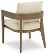 Serene Bay Outdoor Dining Arm Chair with Cushion (Set of 2)