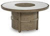 Rainier Ranch Fire Pit Table