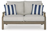 Rainier Ranch Outdoor Loveseat with Cushion