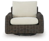 Kimora Outdoor Swivel Lounge Chair