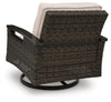 Monterey Point Outdoor Swivel Lounge Chair (Set of 2)