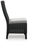 Beachcroft Outdoor Side Chair with Cushion (Set of 2)
