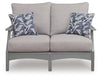 Cove Beach Outdoor Loveseat with Cushion
