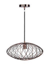 Linx Oval 7.5" Metal Pendant Lamp